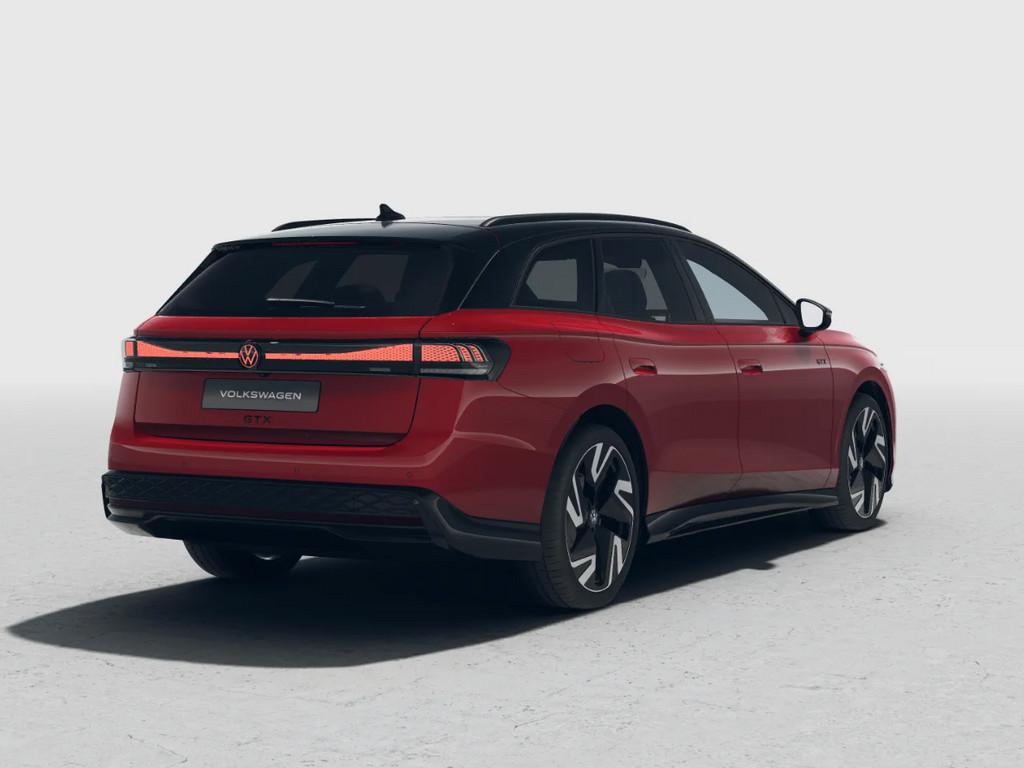 Volkswagen ID.7 Tourer GTX Limited Edition 86 kWh 340 PK | 2, Auto's, Volkswagen, 2240 kg, Zwart, 585 km, 340 pk