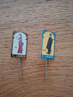 Vintage speldjes pins prikkers C Jamin reclame, Ophalen of Verzenden, Gebruikt