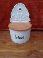 Wit emaille meelbak., Antiek en Kunst, Ophalen of Verzenden