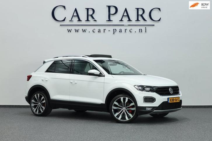 Volkswagen T-ROC 2.0 TSI 4Motion R-LINE LED/VIRTUAL/PANO/LEE, Auto's, Volkswagen, Bedrijf, Te koop, T-Roc, 4x4, ABS, Adaptive Cruise Control
