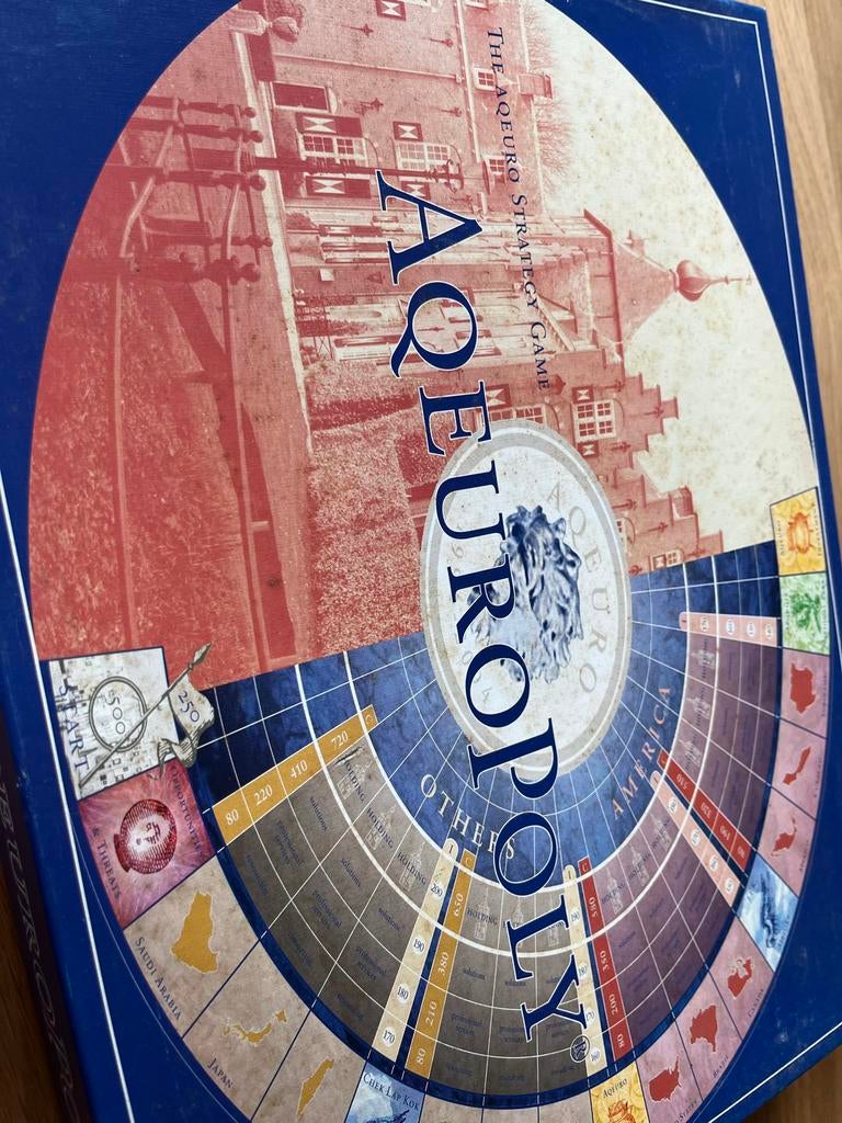 AqeuroPoly Bordspel - Strategisch Economisch Spel, Hobby en Vrije tijd, Gezelschapsspellen | Bordspellen, Drie of vier spelers