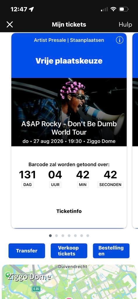 ASAP Rocky - Don’t Be Dumb World Tour, Eén persoon, Augustus