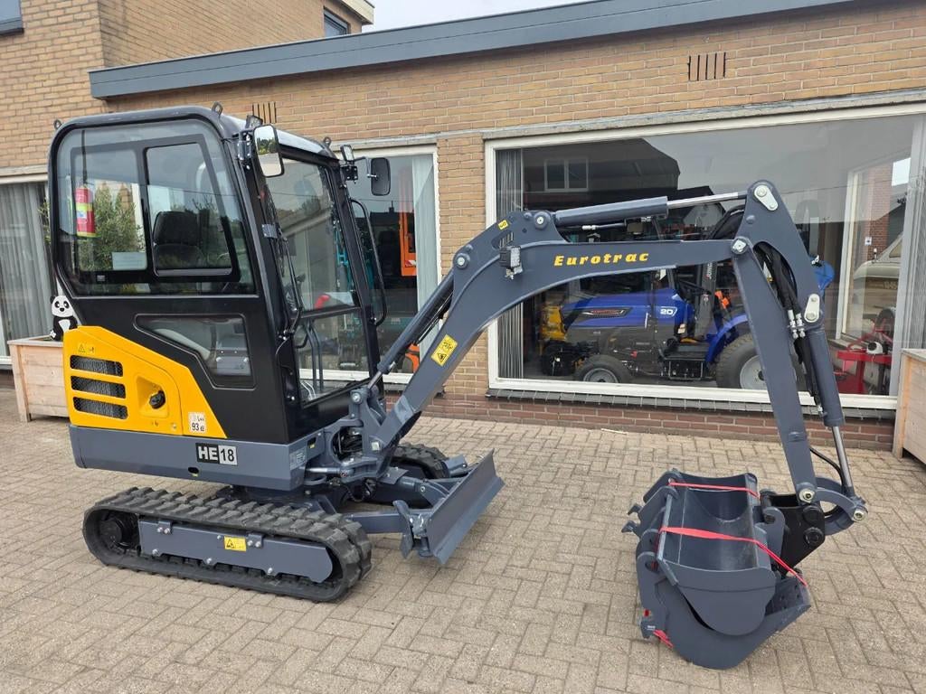 Eurotrac He18 graafmachine 3 cil kubota 2026 (bj 2026), Graafmachine