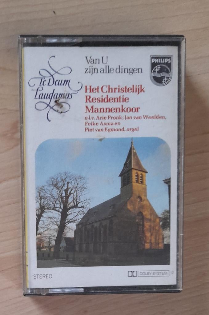 CASSETTEBANDJE VAN U ZIJN ALLE DINGEN Het christelijk, Cd's en Dvd's, Cassettebandjes, Ophalen of Verzenden, Gebruikt, 1 bandje