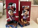 Disney traditions mickey en minnie scarey crow, Verzamelen, Ophalen of Verzenden, Mickey Mouse, Zo goed als nieuw, Beeldje of Figuurtje