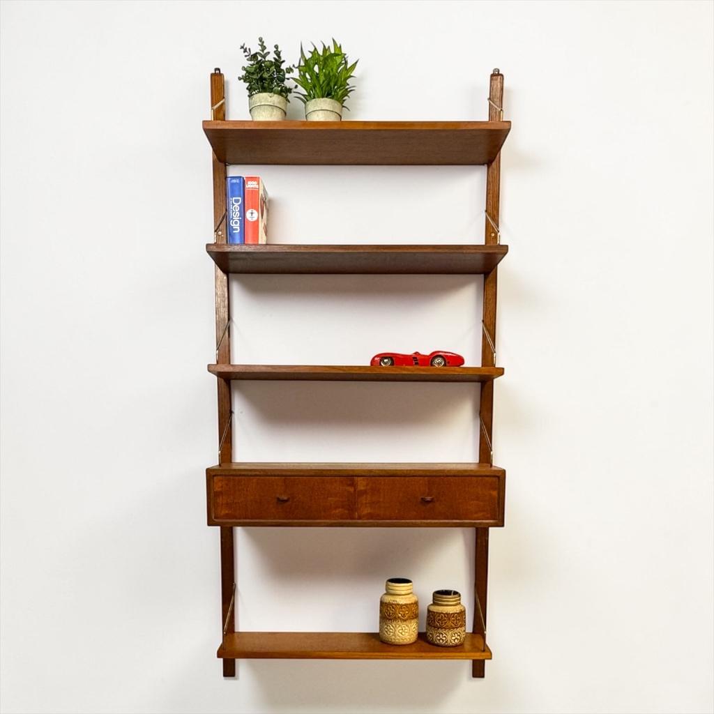 Poul Cadovius wandmeubel Royal System, Huis en Inrichting, Kasten | Wandmeubels, Met plank(en), Gebruikt, Teakhout, ?