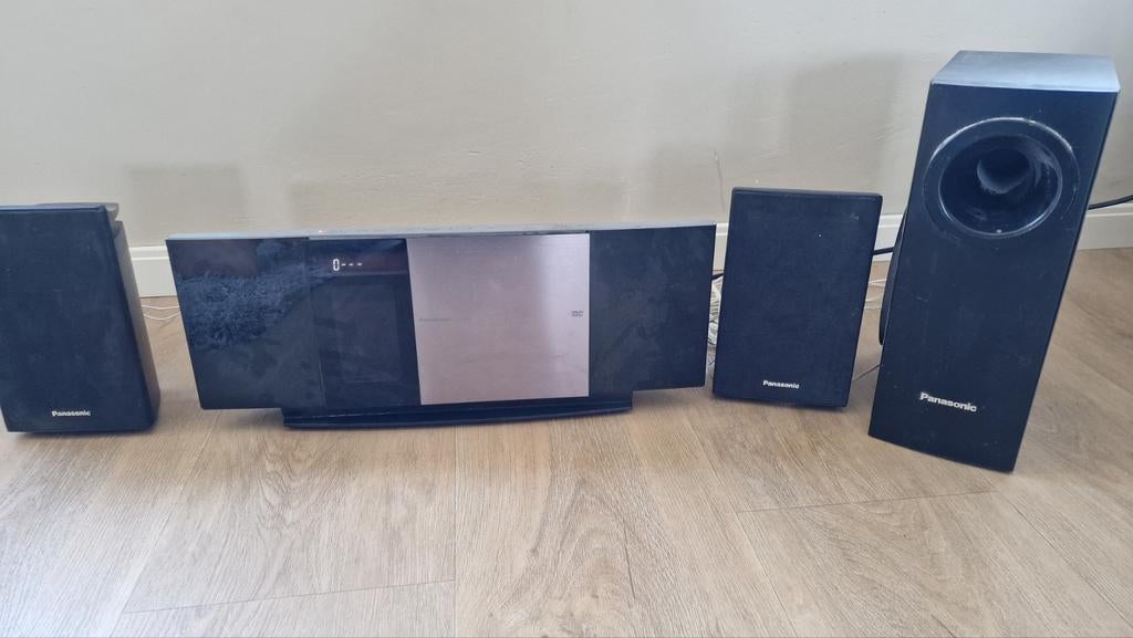 T.E.A.B: Panasonic SC-PTX60 Dvd Home cinema set, Ophalen, Gebruikt, Panasonic, 5.1-systeem
