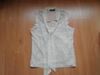 leuk kanten blousje merk Unika in maat S, Unika, Verzenden, Wit, Zo goed als nieuw