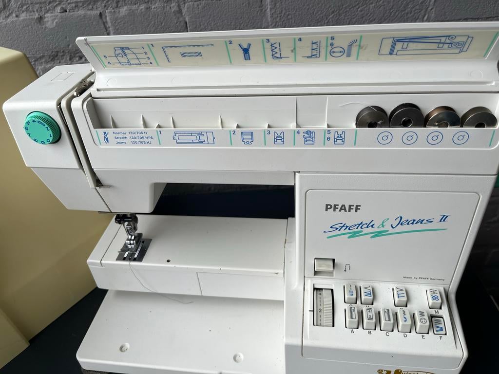 Pfaff Stretch & Jeans II naaimachine, Ophalen of Verzenden, Gebruikt, Naaimachine, Pfaff