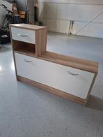 Schoenenkast/Opbergkast met lade - Zgan, Ophalen, Zo goed als nieuw