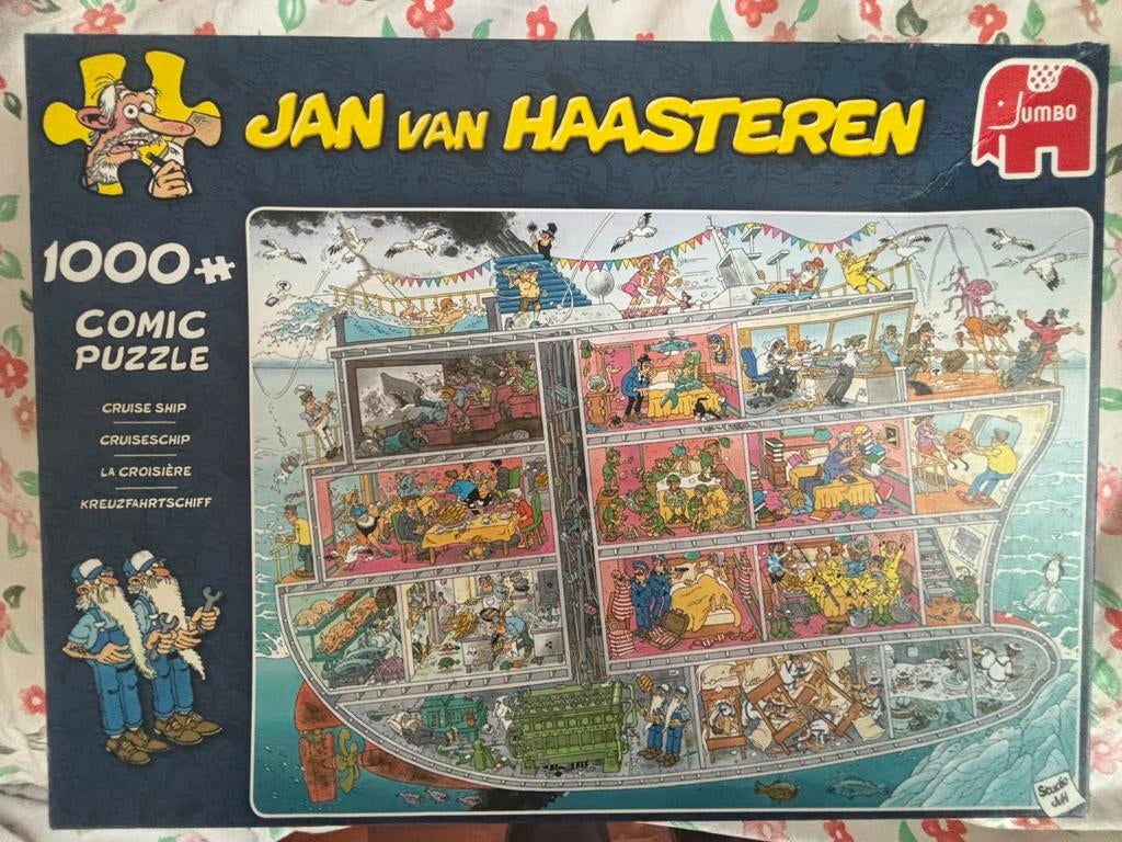 Jan van Haasteren puzzel 1000 stukjes, Ophalen