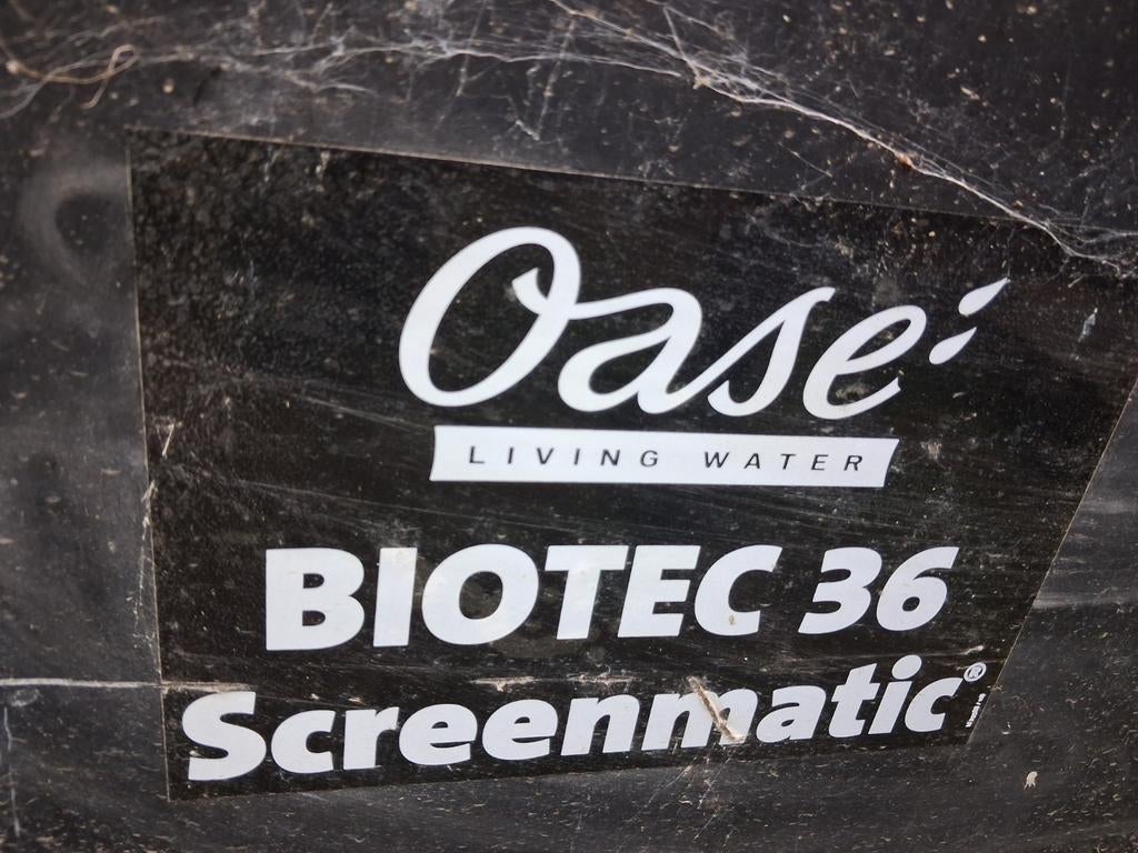 Oase BioTec ScreenMatic 36 vijverfilter compleet pakket, Ophalen, Gebruikt, Vijverfilter