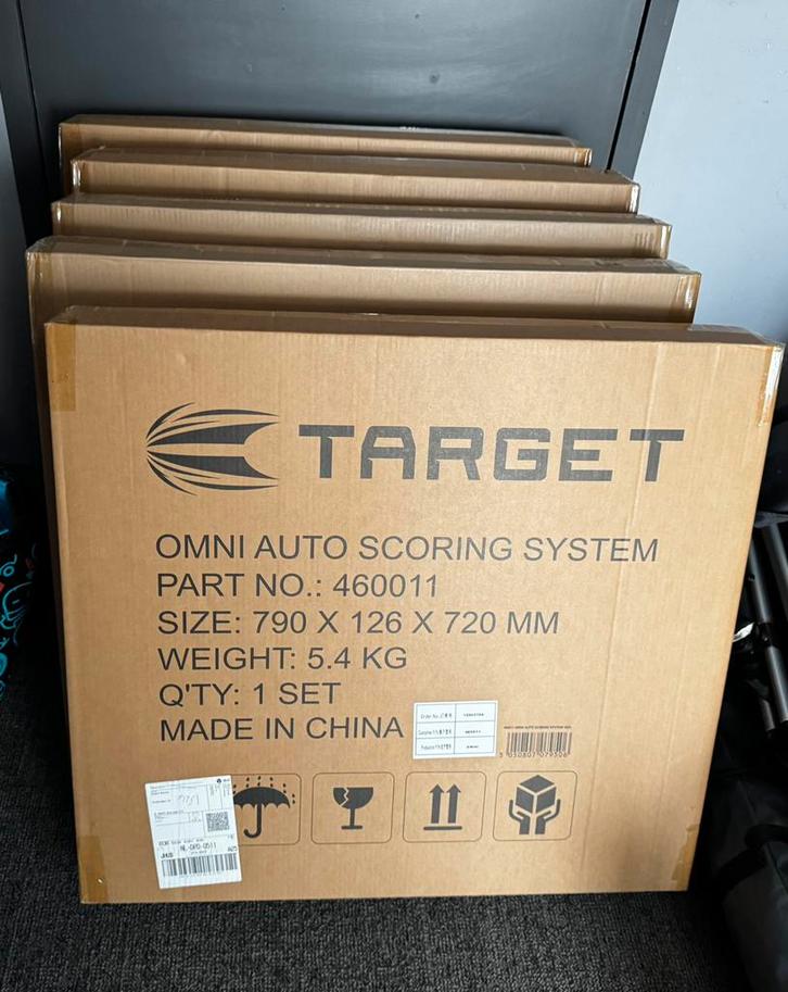 Target Omni dart telsysteem, nieuw in doos met 2jr garantie, Sport en Fitness, Darts, Nieuw, Overige typen, Ophalen