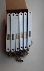 5 Nemef binnendeur/kastdeur sloten € 27,50, Ophalen of Verzenden, Gebruikt, IJzer, Slot