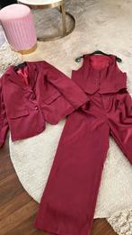 3delig bordeaux rood pak L, Ophalen of Verzenden, Zo goed als nieuw, Rood