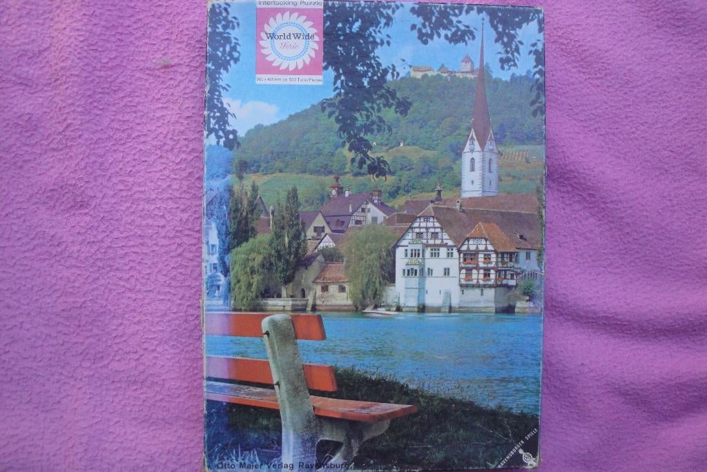 RAVENSBURGER WORLD WIDE SERIE PUZZLE 500stukjes 1.95euro, Ophalen of Verzenden, Minder dan 500 stukjes, Gebruikt, Legpuzzel