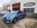 Nissan Micra 1.0L Acenta (bj 2017), Stof, Gebruikt, Blauw, Origineel Nederlands