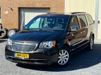 Chrysler Grand Voyager 3.6 V6 LIMITED J.DAIMLER BLACK 2xTV/D, Auto's, Gebruikt, Zwart, Grand Voyager, 7 stoelen