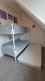 Ikea geheel compleet stapelbed+onderbed,3 pers., Huis en Inrichting, Slaapkamer | Stapelbedden en Hoogslapers, Ophalen, 90 cm