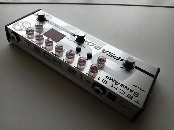 Tech 21 SansAmp PSA 2.0 - Programmeerbare Analoge Preamp, Muziek en Instrumenten, Effecten, Zo goed als nieuw, Distortion, Overdrive of Fuzz