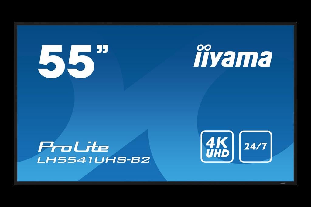 iiyama LH5541UHS-B2 55" 4K UHD Professioneel Display, Overige merken, 50 Hz, Apex Electronics, Ophalen of Verzenden