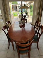 Eettafel, Ophalen of Verzenden, Zo goed als nieuw, Vijf personen of meer, Kersenhout