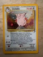 Pokémon Clefable 5/130 Holo kaart, Ophalen of Verzenden, Gebruikt, Losse kaart, Foil