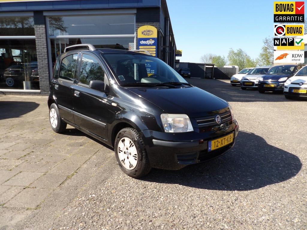 Fiat Panda 1.2 Edizione Cool, Voorwielaandrijving, Gebruikt, Zwart, Origineel Nederlands