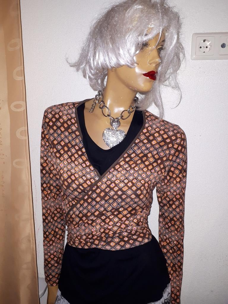 Queen mum wikkelvestje maat M, Maat 38/40 (M), Overige kleuren, Queen mum, Ophalen of Verzenden