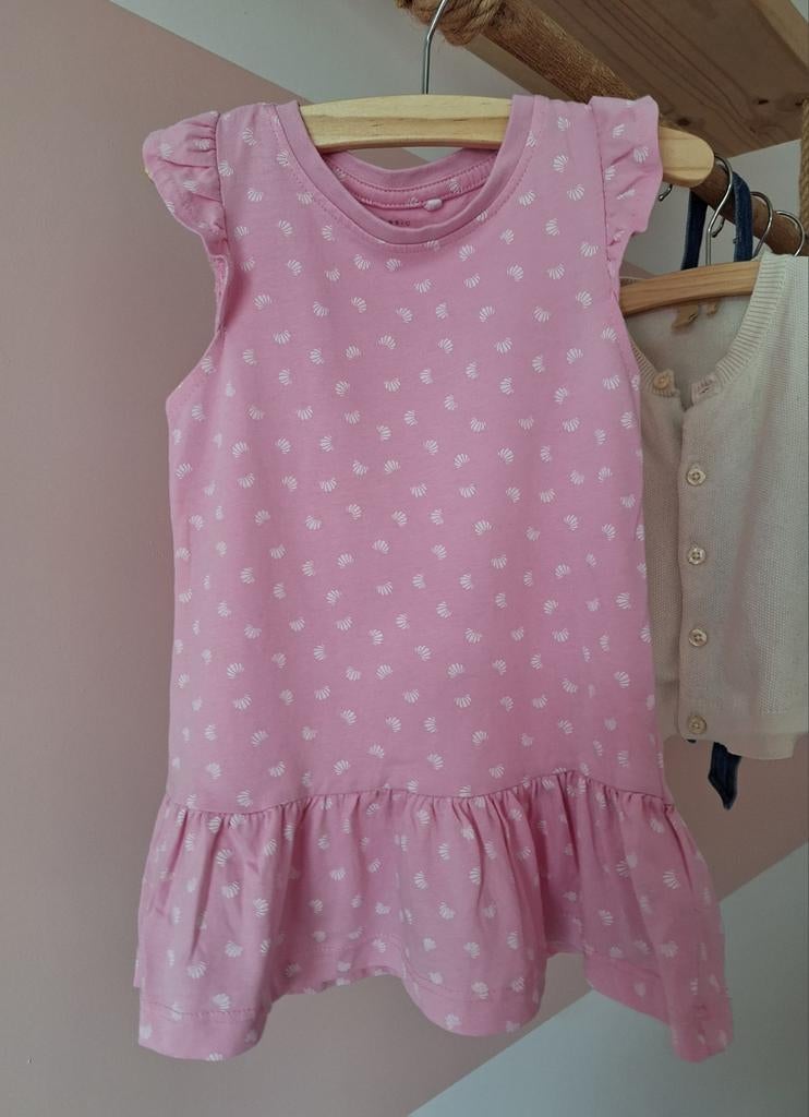 Roze zomerjurkje maat 80, Kinderen en Baby's, Babykleding | Maat 80, Ophalen of Verzenden, Nieuw, Meisje, Jurkje of Rokje
