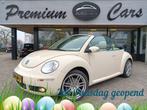Volkswagen New Beetle Cabriolet 1.8-20V T Highline UNIEK, LE, Auto's, Voorwielaandrijving, 4 cilinders, 4 stoelen, Beige