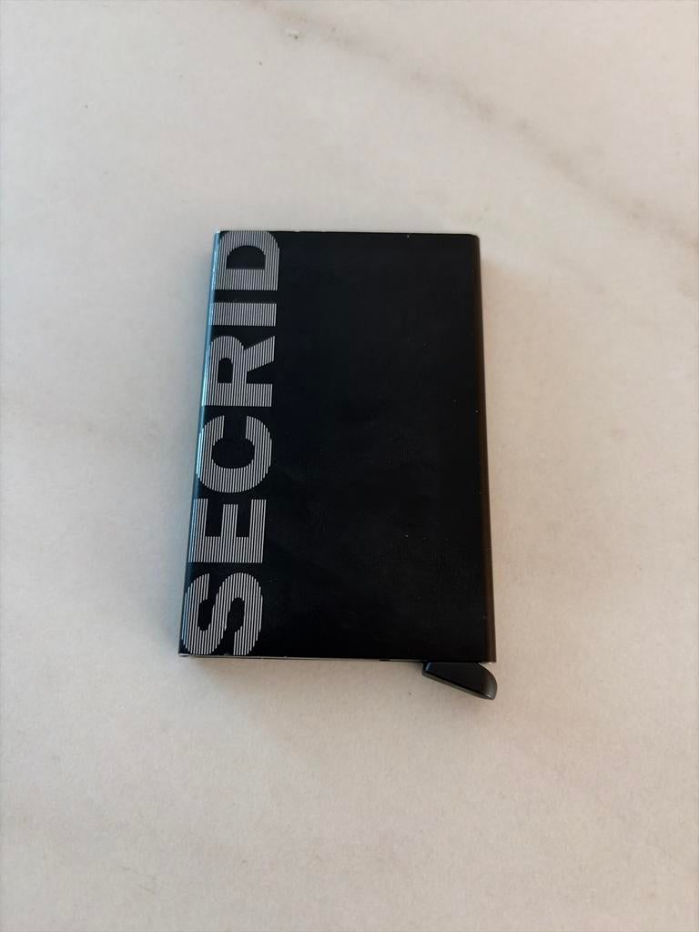 Secrid pasjeshouder, Ophalen of Verzenden, Gebruikt, Zwart, Overige merken