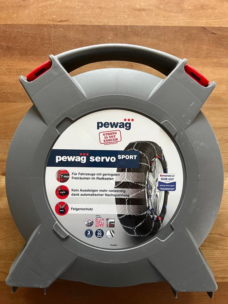 Pewag Servo Sport RSS 76 7mm niet gebruikte sneeuwkettingen, Ophalen, Nieuw