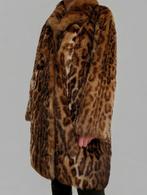 Echt Konijnenbont; Cheetah Patroon Bontjas, Kleding | Dames, Jassen | Winter, Ophalen of Verzenden, Zo goed als nieuw, Maat 38/40 (M)