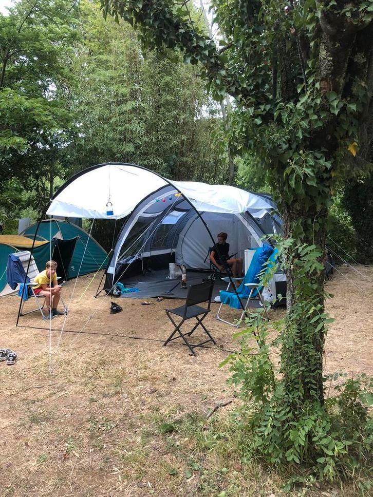 Obelink Tunneltent met Luifel, alleen ophalen, Caravans en Kamperen, Tenten, tot en met 6, Gebruikt, Ophalen of Verzenden