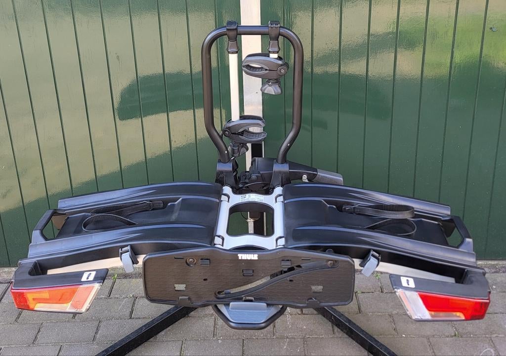 Thule easyfold XT2 933 Fietsendrager – Nieuwstaat, Ophalen, Elektrische fiets, Zo goed als nieuw, 2 fietsen