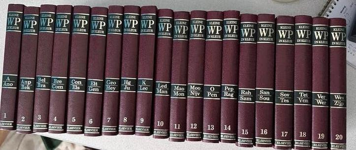 Encyclopedie Kleine Winkler Prins 80’s, Ophalen of Verzenden, Zo goed als nieuw, Algemeen