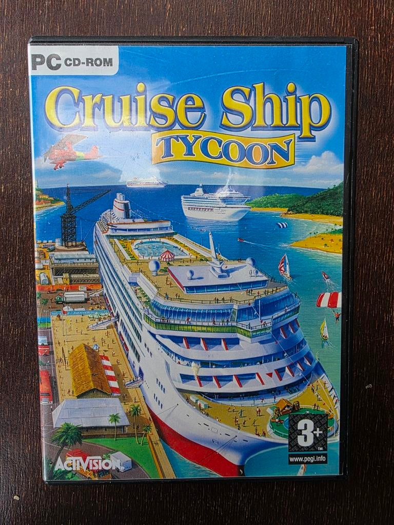 Pc game Cruise Ship Tycoon, Spelcomputers en Games, 1 speler, Ophalen of Verzenden, Zo goed als nieuw, Vanaf 3 jaar