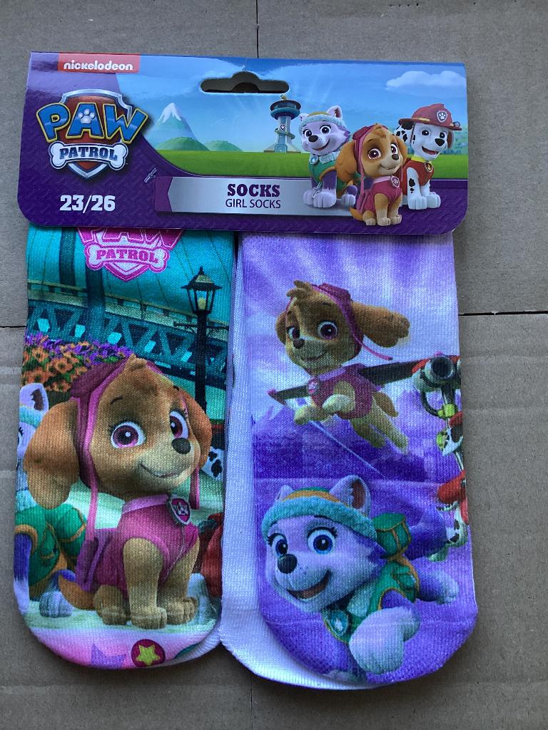 Kindersokken maar 23/ 26, Ophalen, Meisje, Nieuw, Paw Patrol