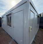 Kantoorunit, Bouw-schaftkeet, Woonunit, Directiekeet. 6 x 6, Ophalen, Gebruikt
