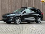 Ford Kuga 2.5 PHEV Vignale / Full Option / Trekhaak / Pano /, Auto's, Ford, 14 kWh, Zwart, 4 cilinders, Zwart