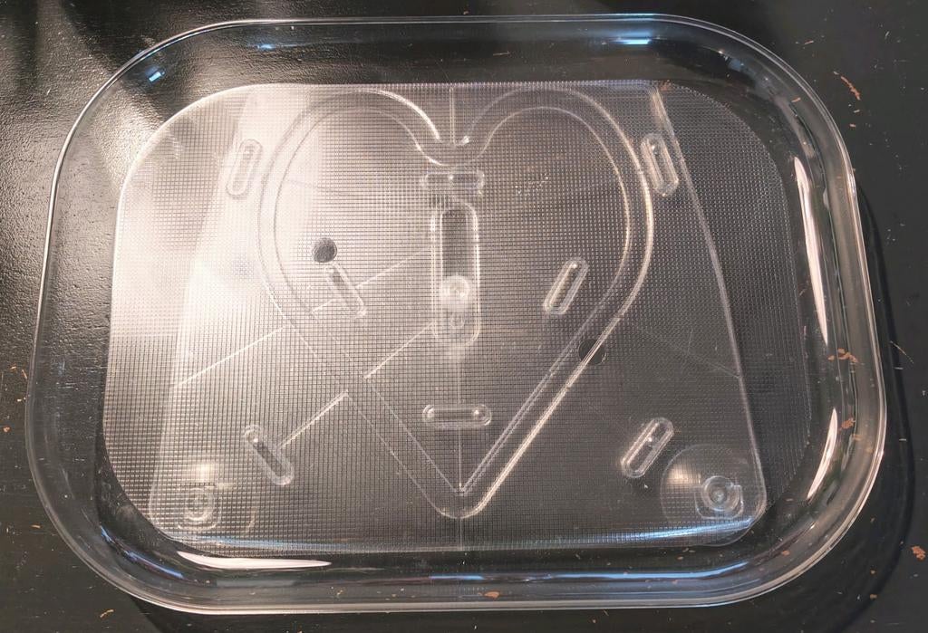 Rechthoekige Lazy Susan draaiplateau voor in de koelkast., Huis en Inrichting, Ophalen of Verzenden, Nieuw