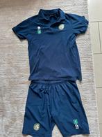 Fortuna Sittard Polo & Korte Broek - Maat S, Blauw, Robey, Ophalen of Verzenden, Zo goed als nieuw