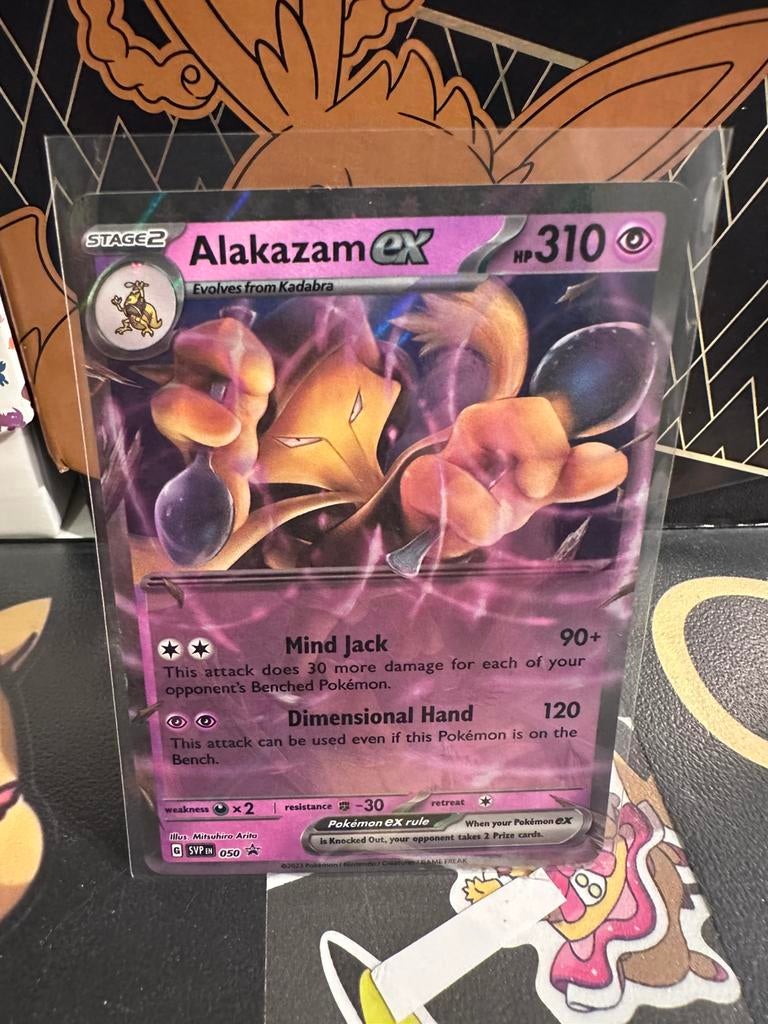 Alakazam ex (SVP 050), Ophalen of Verzenden, Nieuw, Losse kaart, Foil