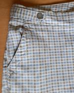 RED BUTTON mooie wit blauw beige blokjes broek, mt 42 - 44, Verzenden, Wit, Maat 42/44 (L), Zo goed als nieuw