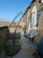 Gratis parasol met stenen voet - zelf ophalen in Utrecht, Ophalen, Gebruikt, 2 tot 3 meter, Zweefparasol