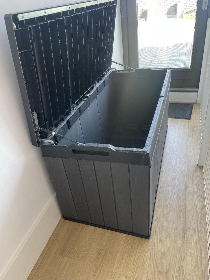 tuinbox / kussenbox 476 liter, Tuin en Terras, Bergingen en Tuinkasten, Zo goed als nieuw, Overige typen, Kunststof, Ophalen