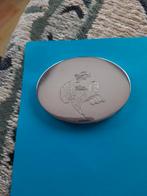 Zilveren poederdoos, Deens, nooit gebruikt, Ophalen of Verzenden, Zilver