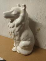 Delfts wit beeldje van een hond, Ophalen of Verzenden, Gebruikt, Dier