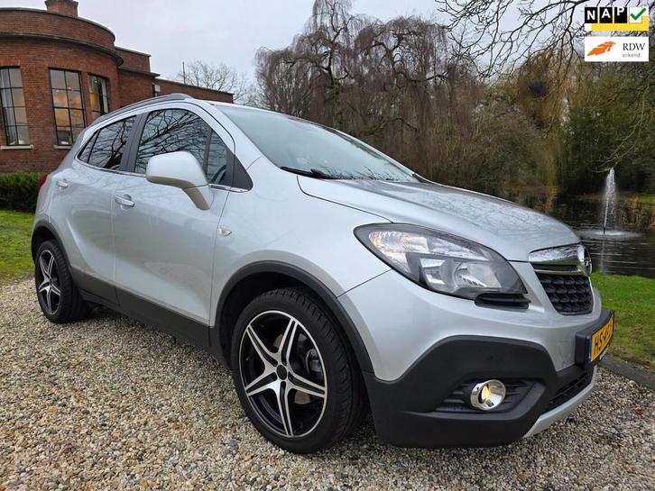 Opel Mokka 1.4 T Cosmo AUTOMAAT/leer/AIRCO/cruise, Auto's, Opel, Bedrijf, Te koop, Mokka, ABS, Airbags, Airconditioning, Boordcomputer